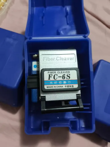 4 unidades de Clivador para fibra óptica 