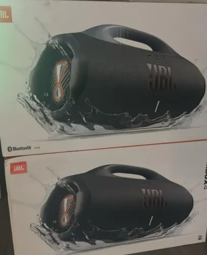 (Nova/Lacrada) JBL Boombox 4 preta com NF e Garantia de 1 ano da JBL