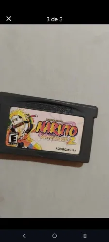 Jogo Naruto  concil 2 Game Boy advance