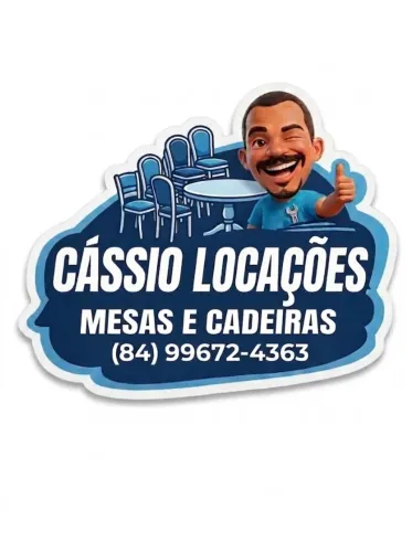 Aluguel de mesas e cadeiras 