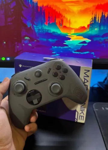 Controle Sem Fio Machenike G1 - PC, Switch, iOS e Android (Novo)