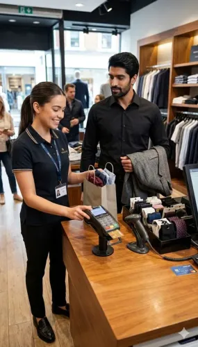 Oportunidade!! Vendedora moda masculina