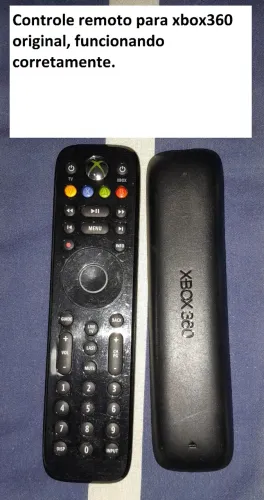 Controle remoto original de xbox 360 funcionando