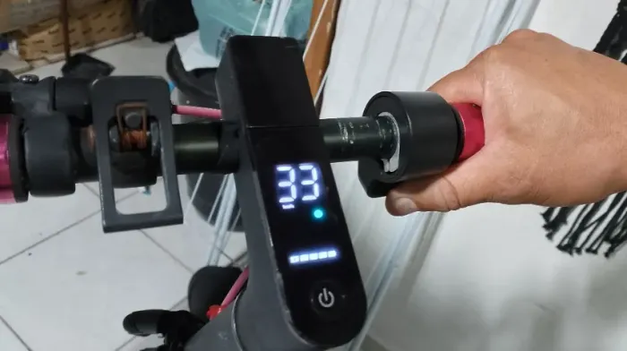 Patinete Elétrico Turbinado 33KM Com Amortecedor e Suspenção