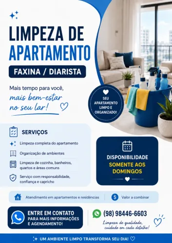 Faxina / diarista 