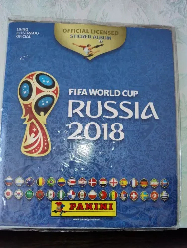 Álbun Completo da Copa FIFA 2018.
