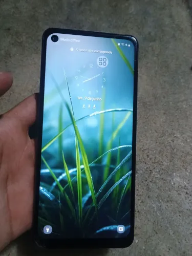 SAMSUNG A21s vender logo 