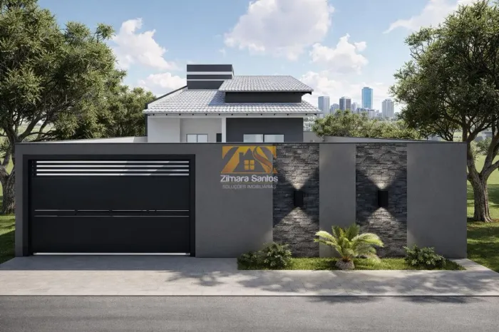 Casa 3/4, Sendo 1 Suíte, 140 M² - Arne 81 - Residencial Santo Amaro - Palmas/To
