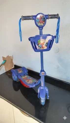 Patinete Infantil Homem Aranha