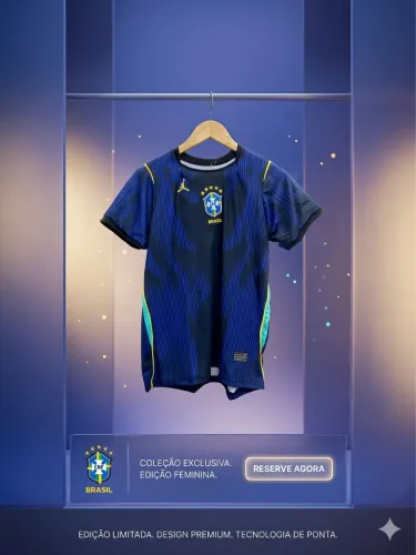 CAMISA FEMINA SELEÇÃO BRASILEIRA 2026