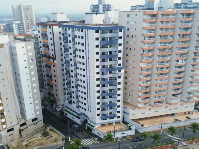 Apartamento 1 Dormitório Mobiliado com Vista Mar Seu Refúgio à Beira mar.!