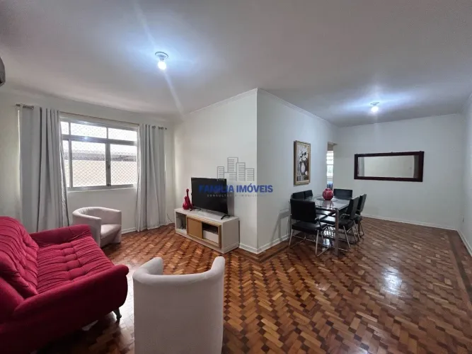 Alugar apartamento 3 quartos elevador garagem Gonzaga Santos SP