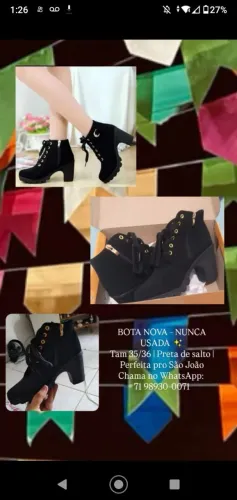 Bota estilosa