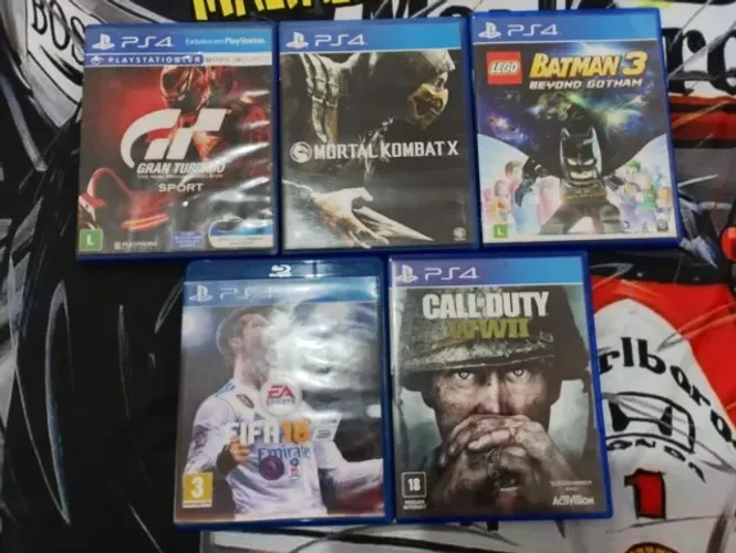 Jogos de Ps4 ( ler descrição)