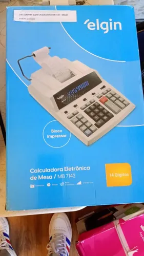 Calculadora Eletrônica de mesa MB7142