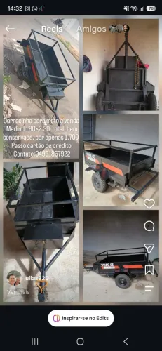 CARROCINHA PARA MOTO