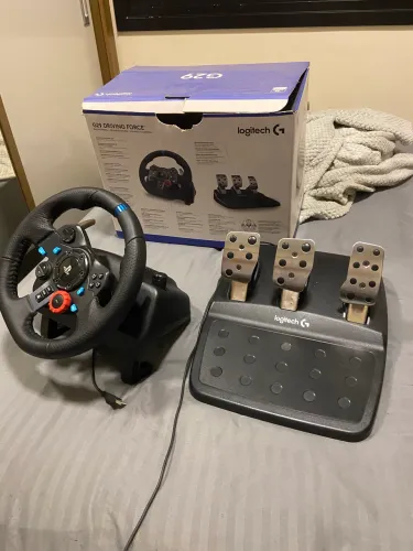 VOLANTE LOGITECH G29 driving force PS3/PS4/PS5/PC na caixa