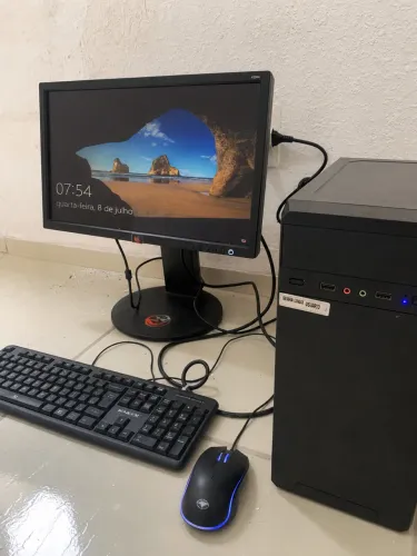 Vendo pc gamer completo 16gb ram 240ssd placa de video