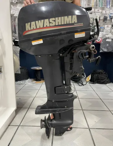 Motor Kawashima 15 HP Seminovo
