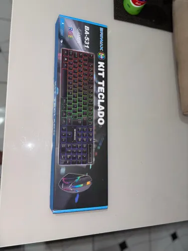 Teclado gamer novo!!