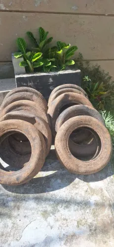 Pneus usados DOAÇÃO para reciclagem,  decoração  (DOAÇÃO)
