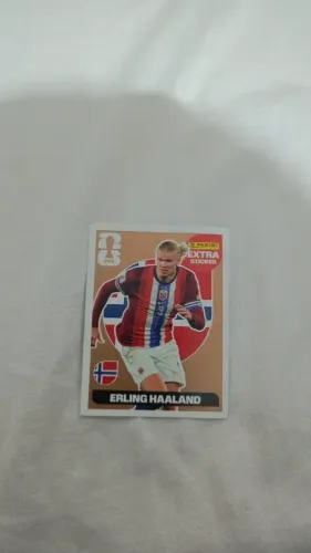 figurinha Extra da copa de 2026 Haaland Bronze