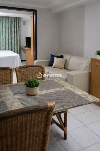 Flat à venda em Natal, Ponta Negra, com 1 suíte, com 38 m², Vip Praia Hotel