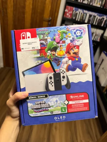 Nintendo Switch Oled Novo Desbloqueado