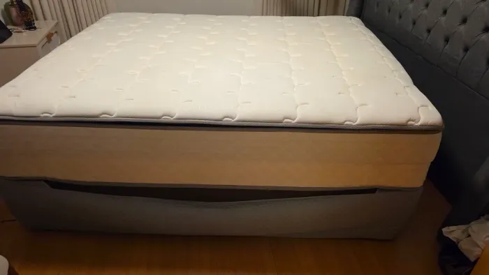 Cama box e Colchão QUEEN