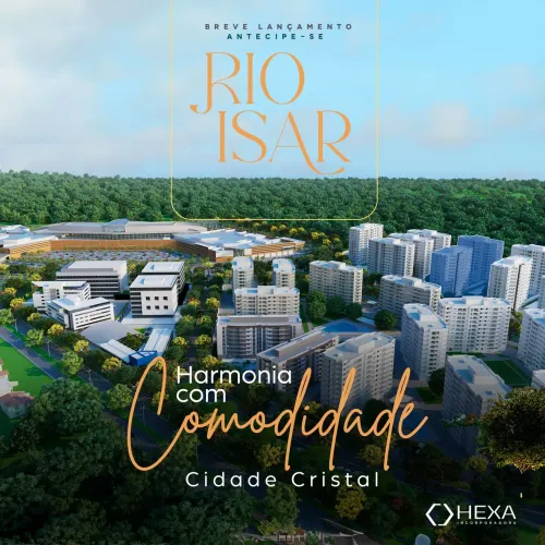 Seu Novo Lar de Alto Padrão: Rio Isar  Aptos de 2 e 3 Quartos em Frente ao Shopping Grão P