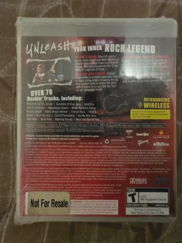 Guitar Hero 3 legends of Rock lacrado + guitarra