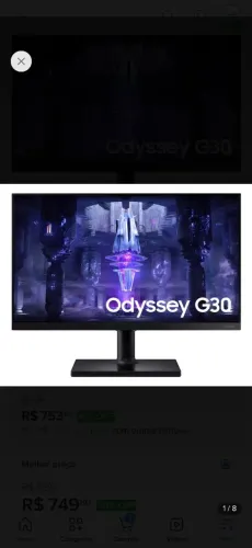 Monitor Samsung Odyssey G30