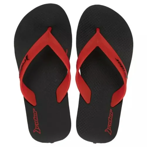 Chinelo Infantil Conforto Resistente Rider Feel Light Preto/Vermelho 12520BZ871