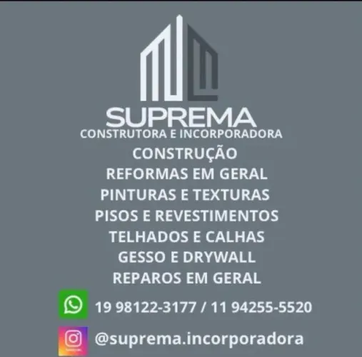 cosntruçãoes e reformas em geral