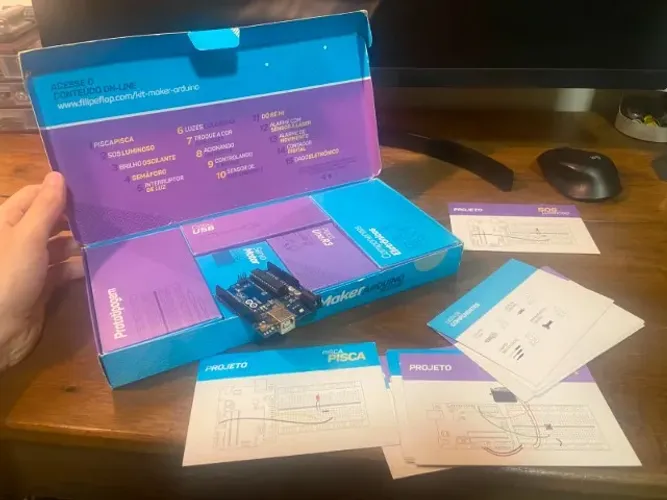 kit arduino pra estudos