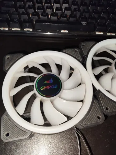 Kit 5 Fans GMRGB + Controladora RGB