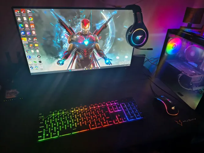 Setup Gamer Completo Alto Desempenho | Ryzen 5 + RX 7600 + 32GB RAM