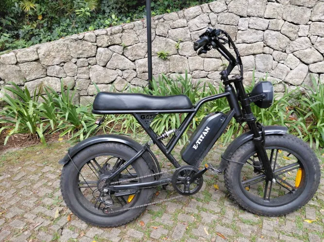 Bicicleta elétrica v9 e Titan g60 16 dias de uso nova