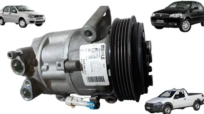 Compressor Ar Condicionado Palio Strada Siena 2012 A 2017