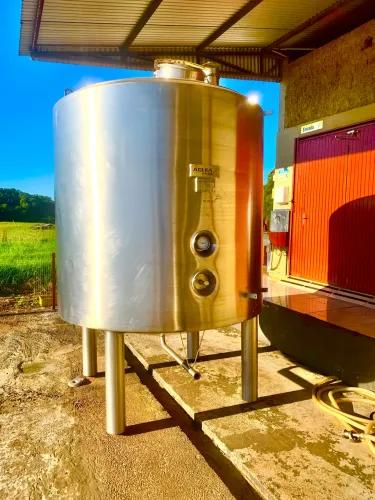 Silo tanque de inox 