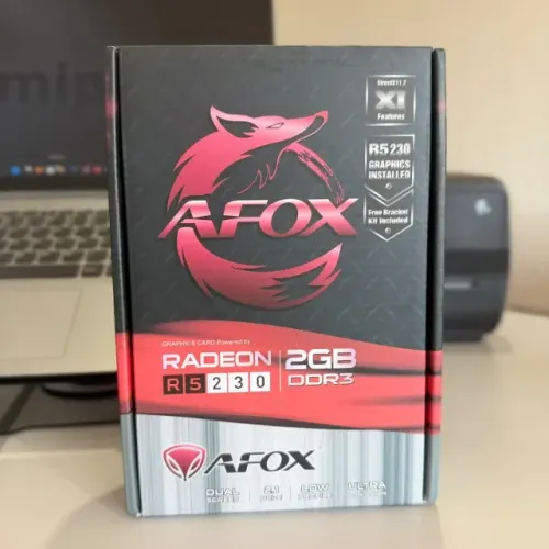 Placa de Vídeo AFOX Radeon R5 230 2GB DDR3 HDMI VGA DVI