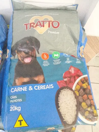 Ração tratto filhote Premium 20 kilos