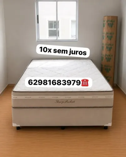 Cama de casal completo novo
