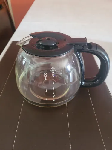 Jarra de vidro para cafeteira 30 xícaras de brinde leva o filtro da cafeteira 