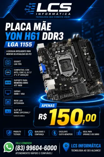 +80 Placa Mae 1155 Lacradas 