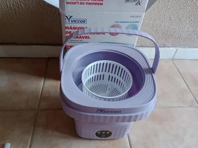 MINI LAVADORA + CENTRÍFUGA SEMINOVA!
