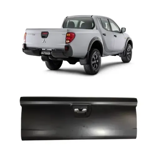 tampa traseira l200 triton 2007 ate 2016 cabine dupla longa