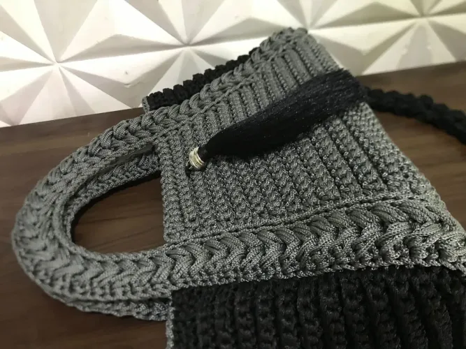 Bolsa de crochê