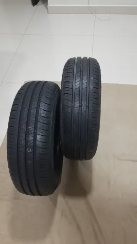 Pneu aro 14 Dunlop Enasave Medida 175 /65 R14 Novos - O Par 