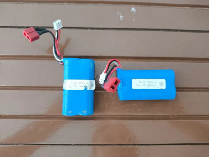 Baterias 2s li-po 3000mAh